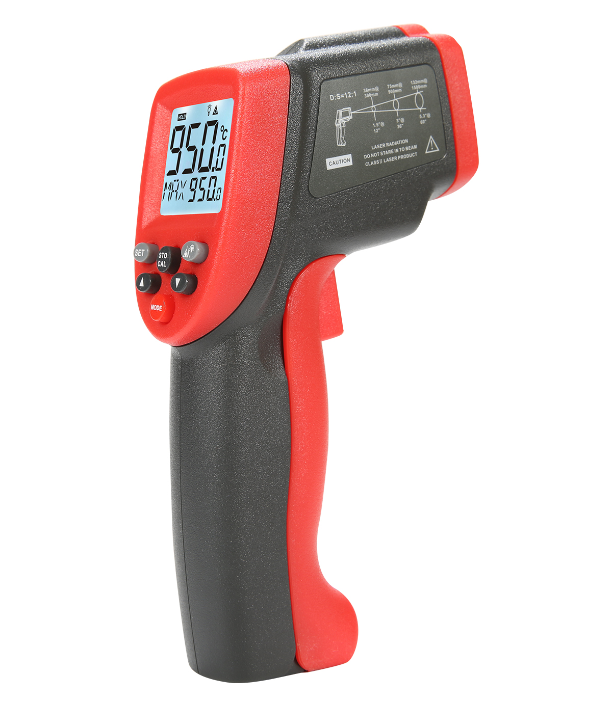 Wintact 600/400 Degrees Celsius Infrared Laser Thermometer Non